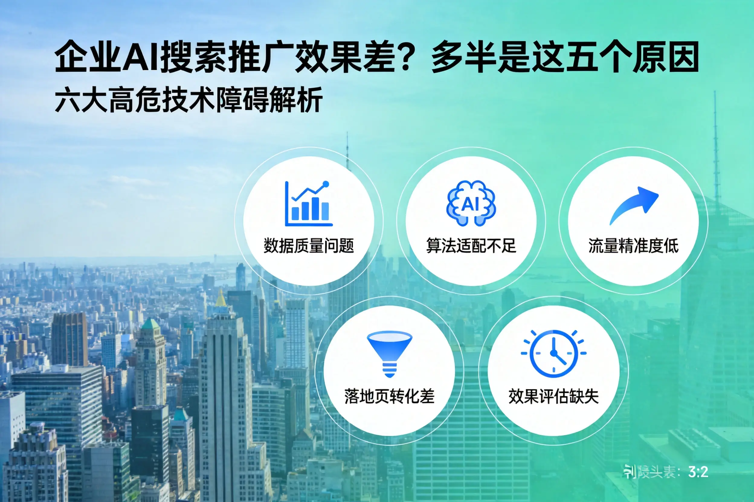 蔚县企业AI搜索推广效果差?多半是这五个原因